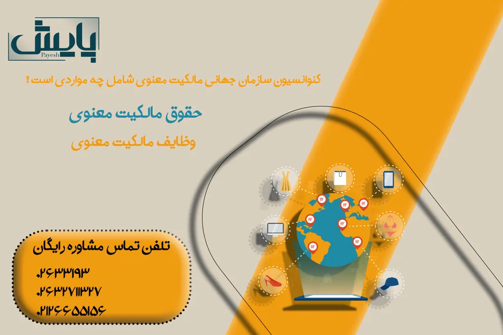 کنوانسیون سازمان جهانی مالکیت معنوی شامل چه مواردی است ؟