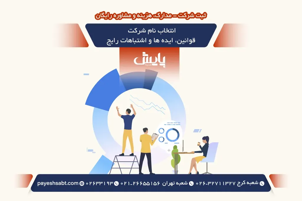 انتخاب نام شرکت — قوانین، ایده ها و اشتباهات رایج