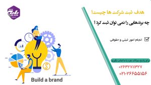 هدف از ثبت شرکت